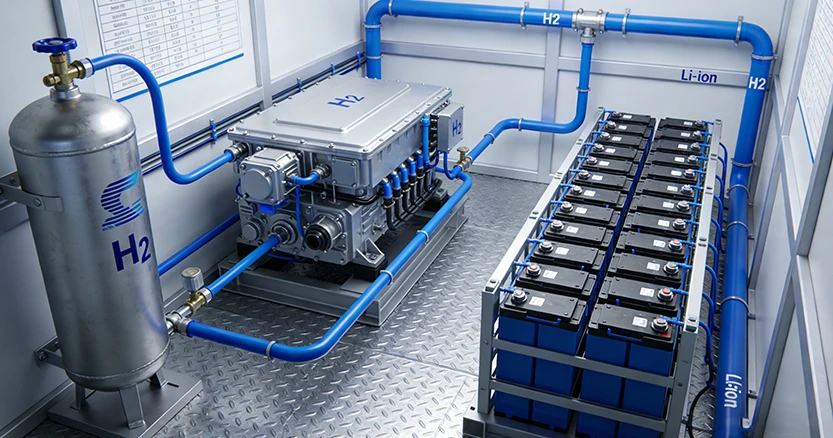 Wasserstoffenergie & Batterie