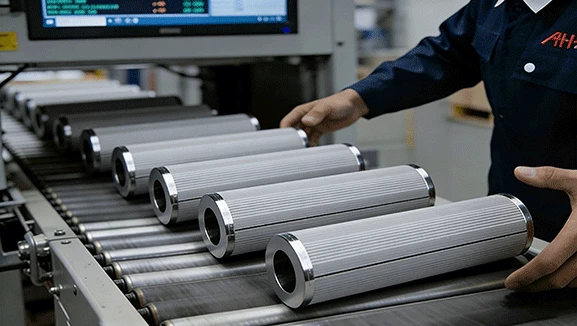 Inspektion des fertigen Produkts