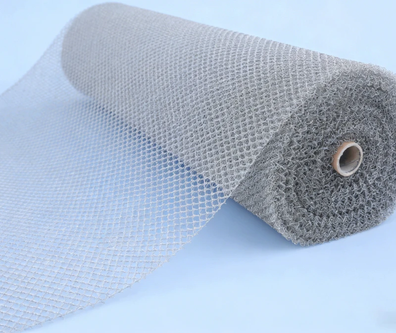 Gestricktes Drahtgeflecht aus Edelstahl