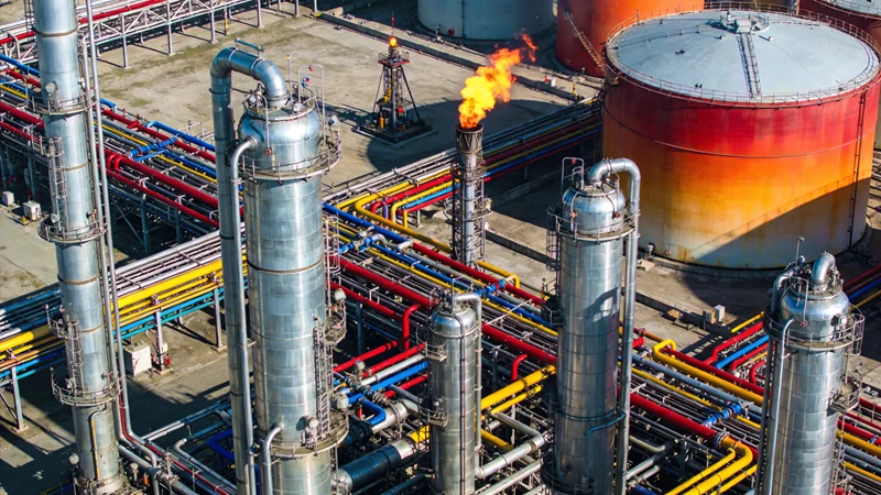 Chemische Industrie und Erd&ouml;l