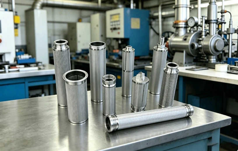 Metallgesintertes Filterelement