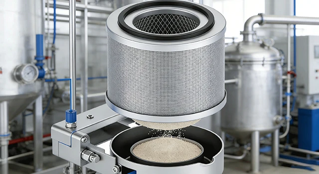 Funktionsprinzip von Sintermetallfilterelementen