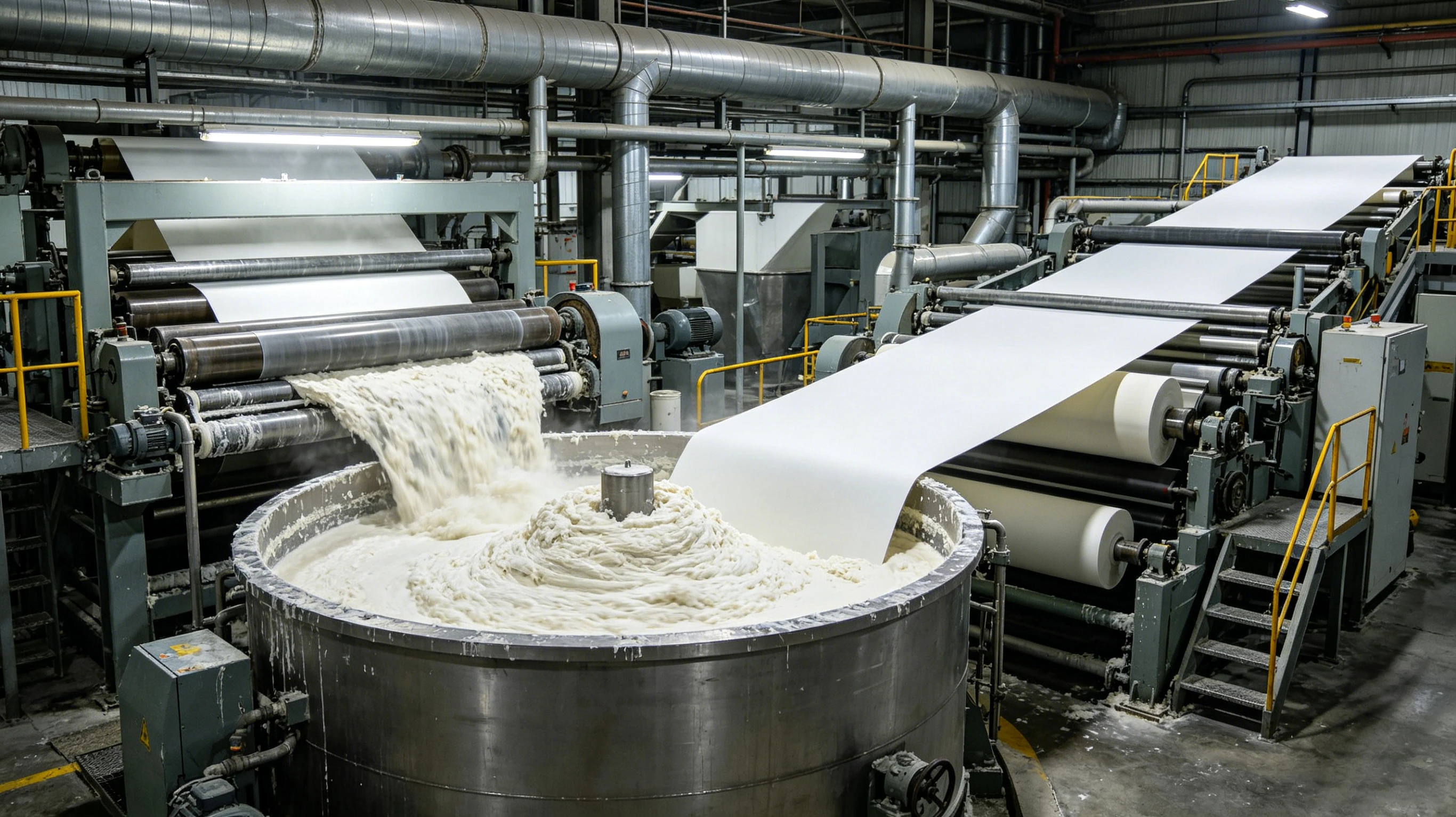 Zellstoff- und Papierindustrie